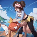 Futa Rosa x Magikarp comic porn