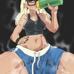 Pearl Nerdy and sweaty Futa Step-Sis