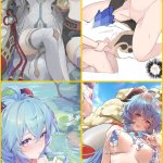 Ganyus Hentai Haven: A Celestial Seduction 14