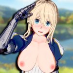 Violet Evergarden 3D Hentai