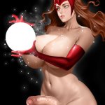scarlet witch futa by botslim