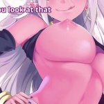 Android 21 geeft je haar Futa lul