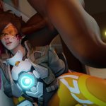 Overwatch Tracer Blood 3d