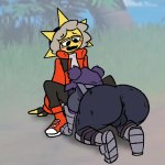 Fortnite Raven Team Leader Futanari Animated