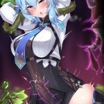 eula genshin impact drawn by kutan