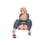 Hentai Pussy Tsunade Naruto Waterproof Sticker