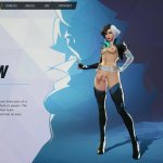 Marvel Rivals naakte mod Luna Snow futa floppy en rechtop