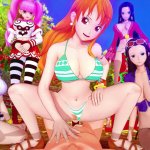 Anime Hentai SFM Compilation One Piece Fuckfest! Nami Nico Robin Boa Hancock Yamato and More!