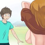 Minecraft Peasant Shows Boobs To Steve ! Hentai Cartoon Parody !