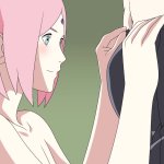 Sakura en Sasuke seks deel 1 Naruto Young Kunoichi Hentai Anime Animatie Pijpbeurt tieten poesje