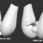 Nessa pose 02 futa add-onKostenlos 3D Datei für 3D-DruckCults