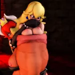 Bowsette pik vore perzik door toaterking