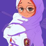 Oorika on X: here she cums! anyone art artwork futanari futa schoolgirl jilboob sma jilboobsma hijab JK