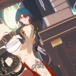 Honkai series Kafka honkai: Star Rail Big Breasts 3d