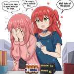 gotoh hitori and kita ikuyo bocchi the rock! drawn by kurofuro