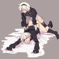 Nier Automata Futa on Male