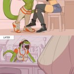 Jaedatcher on X: Its Just The Tip hentai futa futanari blowjob deepthroat facefuck -Art by Corrompida