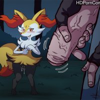 Braixen comic porn