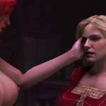 Futa Triss Enjoying the Night with Two Hot Blondes the Witcher Futanari Corruption of the Lodge: Shemale Porn