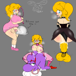 futa Princess peach 3 peaches by nailstrabbit on Newgrounds