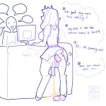 X- Cake : CW Scat Urine Theyll see it on the camera anyway. and the ground.. futanari futa furrynsfw nsfw omo omorashi scat pooping messingself wettingself pantypoop watersports shitting horsecock
