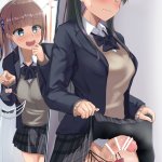 KFutamilk on X: Futanari lingerie shopping! Art by akiamare futanari dickgirl futa