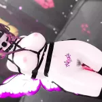 Honkai Star Rail Kafka Hentai Insect Bondage Nude Blind Dance Mmd 3D Purple Wings Color Edit Smixix