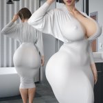 saeko mukouda stevencarson 1futa bulge through clothing futanari