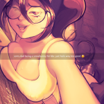 Snapchatting the Racist Dad by ParkdaleArt