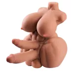 Beatus: Futa Hentai Sex Doll Two Penis Torso OnaHole