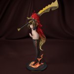 Futa Mavuika from Genshin Impact STL File for 3D printingCults