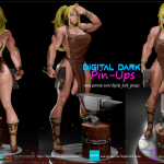 FUTA Blacksmith with Orc head version NSFW versions three dick versions and Miniatures version COMBO PACK 3D File for Cults