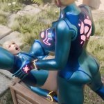 Futa Samus X Samus MilkyGirls