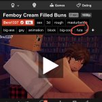 Berz Red on X: AYO WHO PUT THE FUTA TAG ON MY FEMBOY PORN rr34 robloxnsfw rr34gay