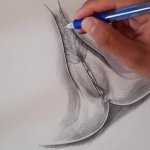 ROUGH PUSSY TREATMENTA beautiful flower drawing female figure HD Porn Hardcore