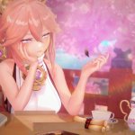 Yae Miko White Animation