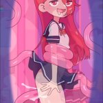 Tentacle Locker Black Dress Animated