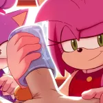 Amy and Blaze handjob