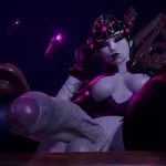 Sucking Futa Widowmaker Taker POV
