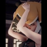 Shenhe Genshin Impact Face Fucking de oude god Gouba! 3D Hentai monster Dragk HD