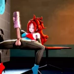 Android 21 Futa Masturbation: Shemale Young Porn