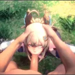 Kirara Holding Head Face Fuck Dragk