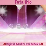Digital Missfits Mmd R-18 Futa Trio: Stockings Porn