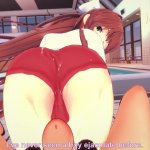 Monika geeft je een footjob om haar sexy lichaam te trainen! Doki Doki Literatuur Club Feet Hentai POV