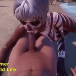 Wild CGI Amazon Fucked On Beach In Stunning 3D Hentai Fantasy Adventure