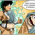 Post 3706789: comic edit EriChisaki IzukuMidoriya MyHeroAcademia Supah64th