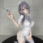 AUTHENTIC Nurse GF Being Lewd At Work Hentai Figure NEW