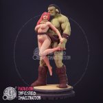 Orc Standing style hentai sculptures STL File for 3D printingCults