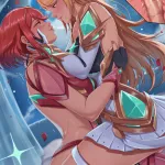 Pyra x Mythra futa by ExLicru on Newgrounds