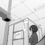 Girl pees in a sink standing up